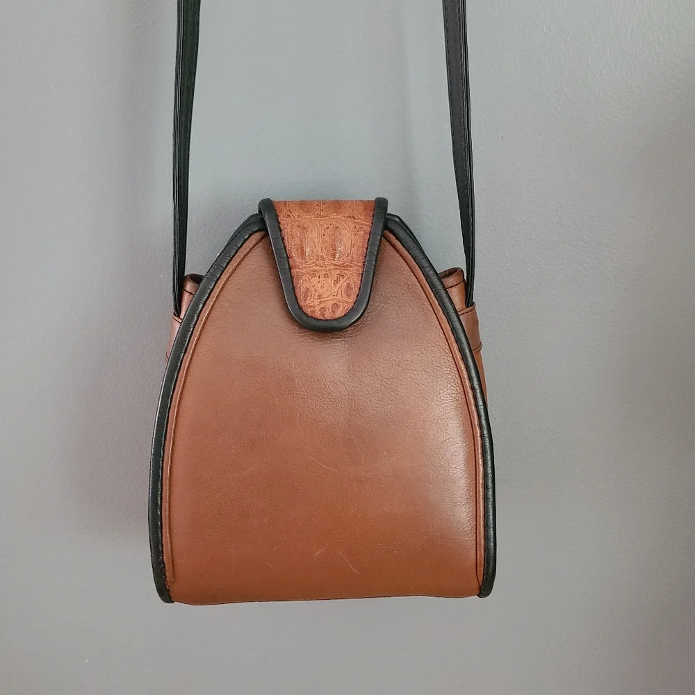 Vintage leather purse - Picture 3 of 5